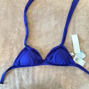 Badgley Mischka lightly padded swim top
